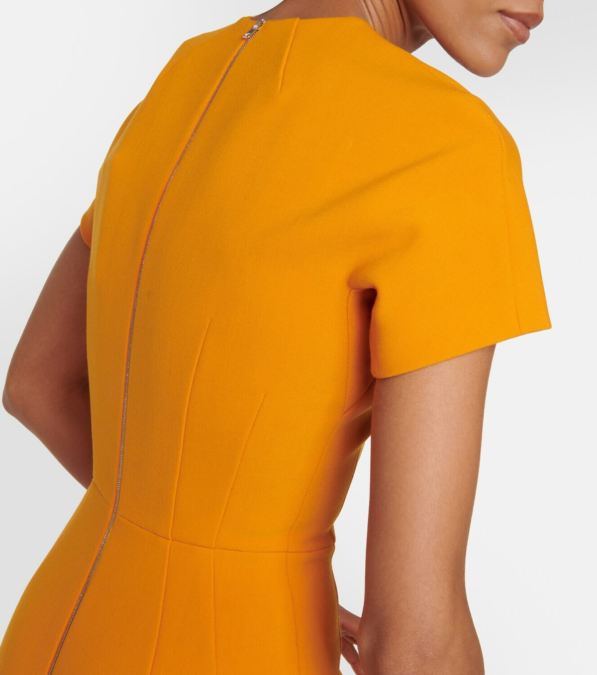 Victoria Beckham Crêpe midi dress