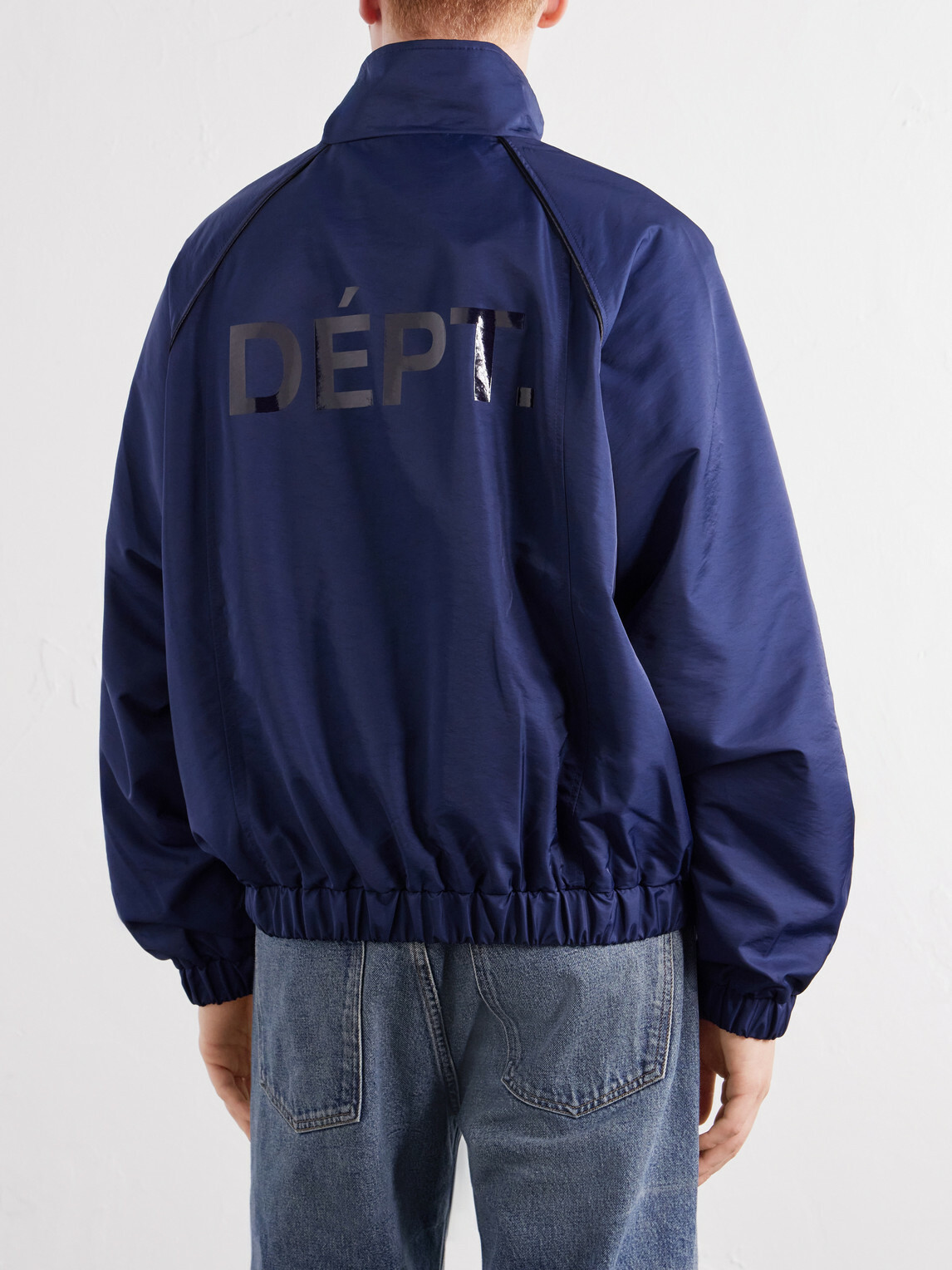Gallery Dept. - Logo-Embroidered Shell Jacket - Blue