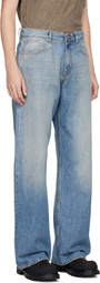 ERL Blue Breakwater Wash Jeans