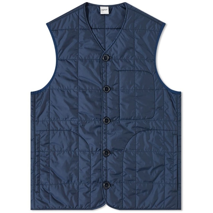Photo: Aspesi Compact Vest Quilt Liner Gilet