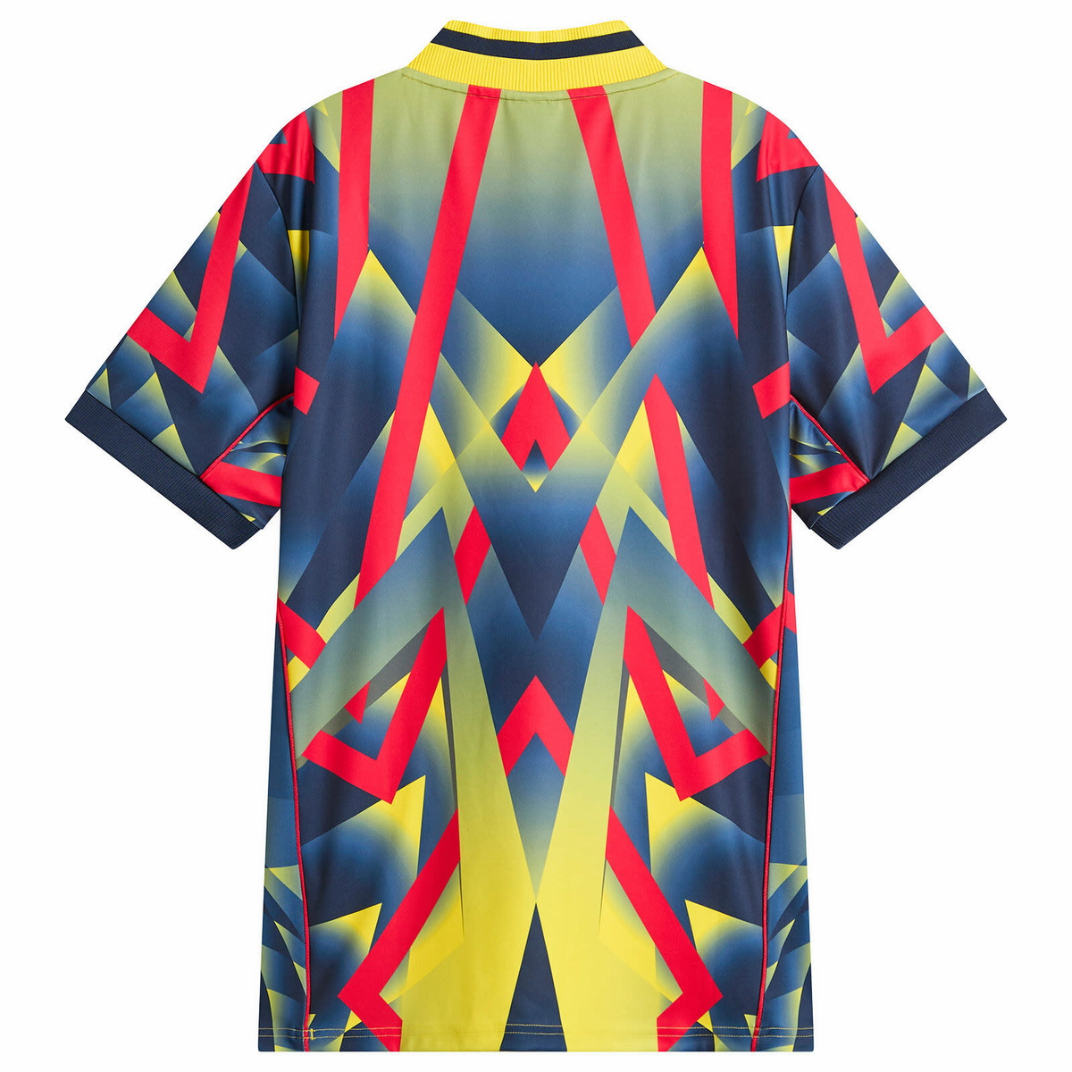 Adidas Arsenal FC. Lifestyler Jersey Top in Yellow/Pure Ruby/Night Indigo