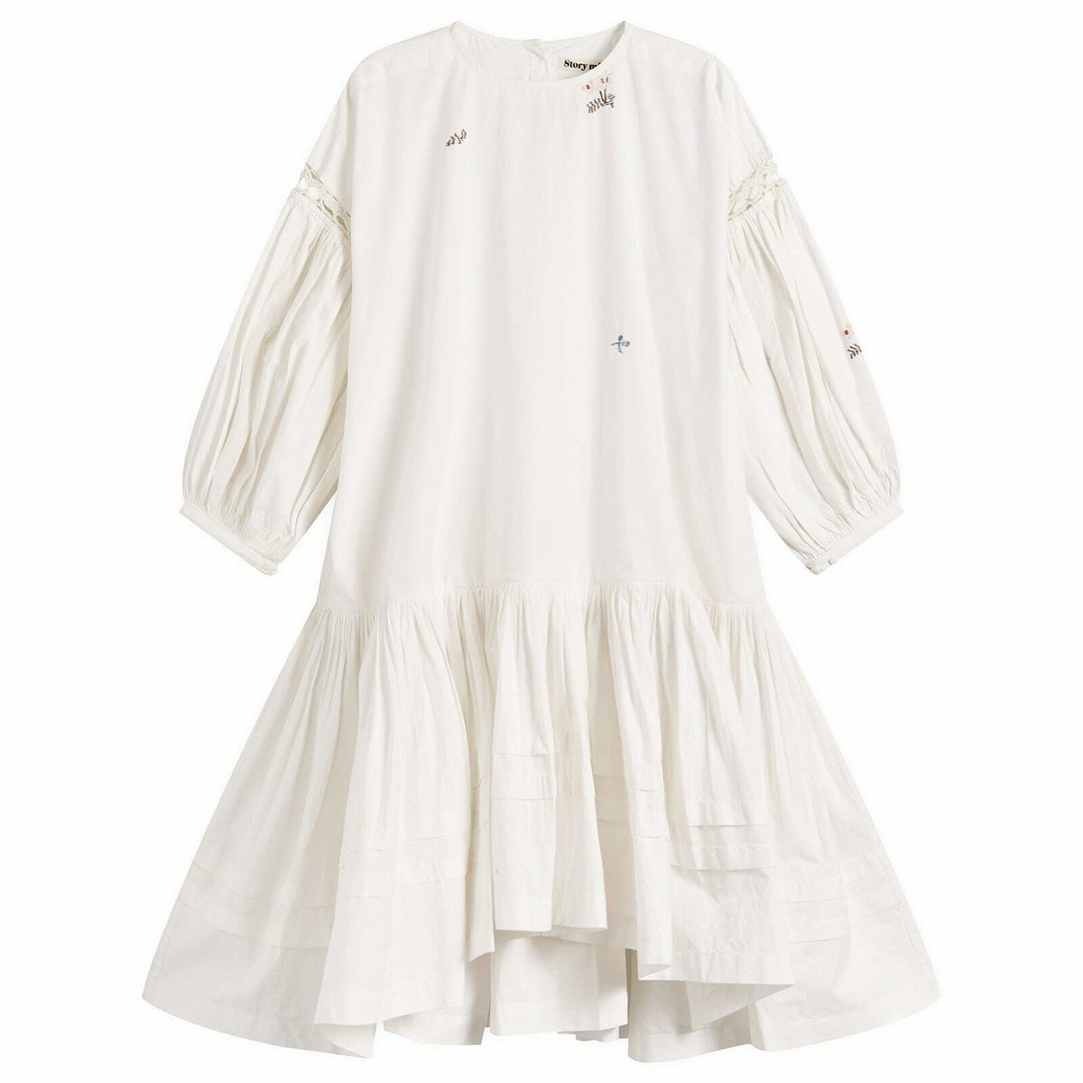 Story mfg. Women's Verity Dress in Ecru