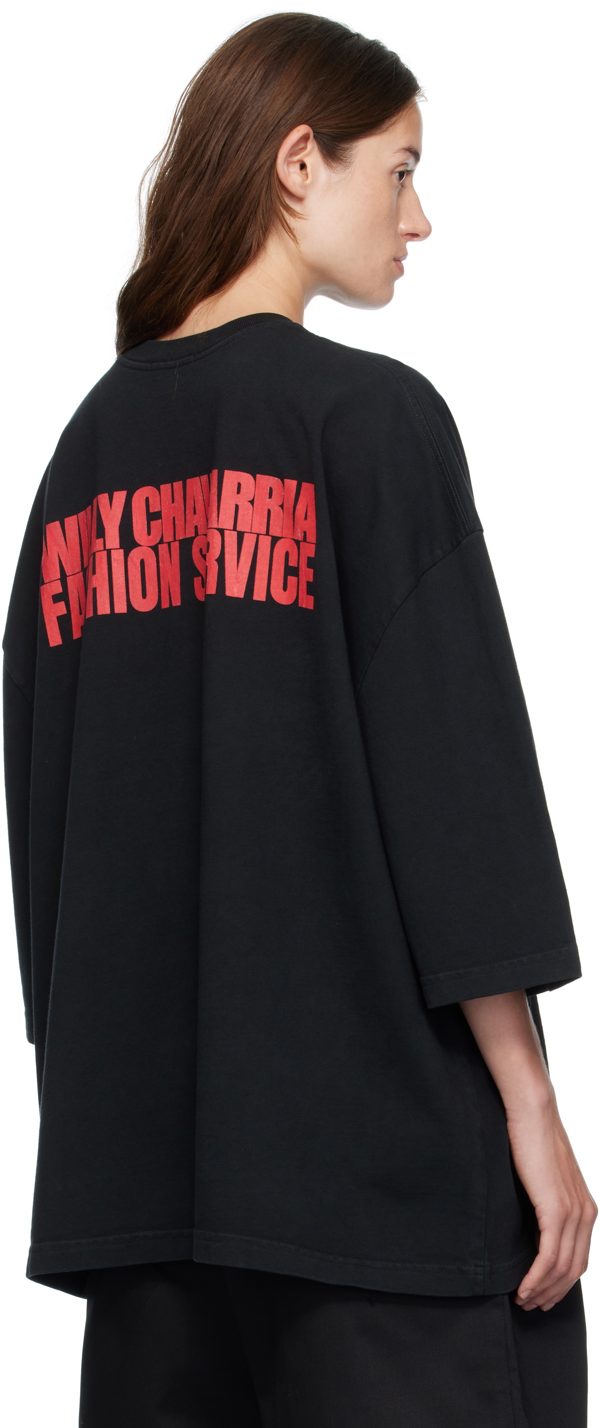 WILLY CHAVARRIA Black 'Casa de Chavarria' Buffalo T-shirt