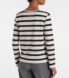 'S Max Mara Divina striped cotton-blend jersey T-shirt