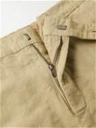 Sid Mashburn - Slim-Fit Garment-Dyed Cotton-Canvas Suit Trousers - Neutrals