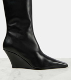 Acne Studios Brancesca 80 leather ankle boots