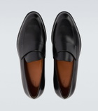 Zegna Leather penny loafers