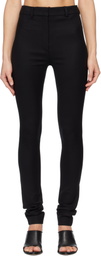 Acne Studios Black Wool Leggings