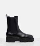Moncler Aurea leather Chelsea boots