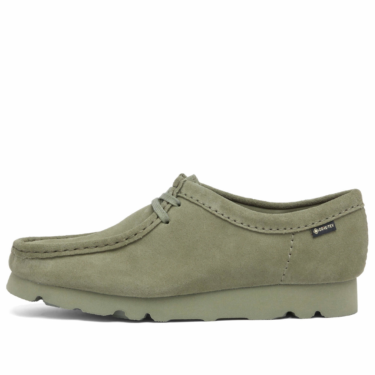 【美品】clarks　WALLABEE　カーキ Clarks Originals Women's Wallabee Gore-Tex in Khaki/Green