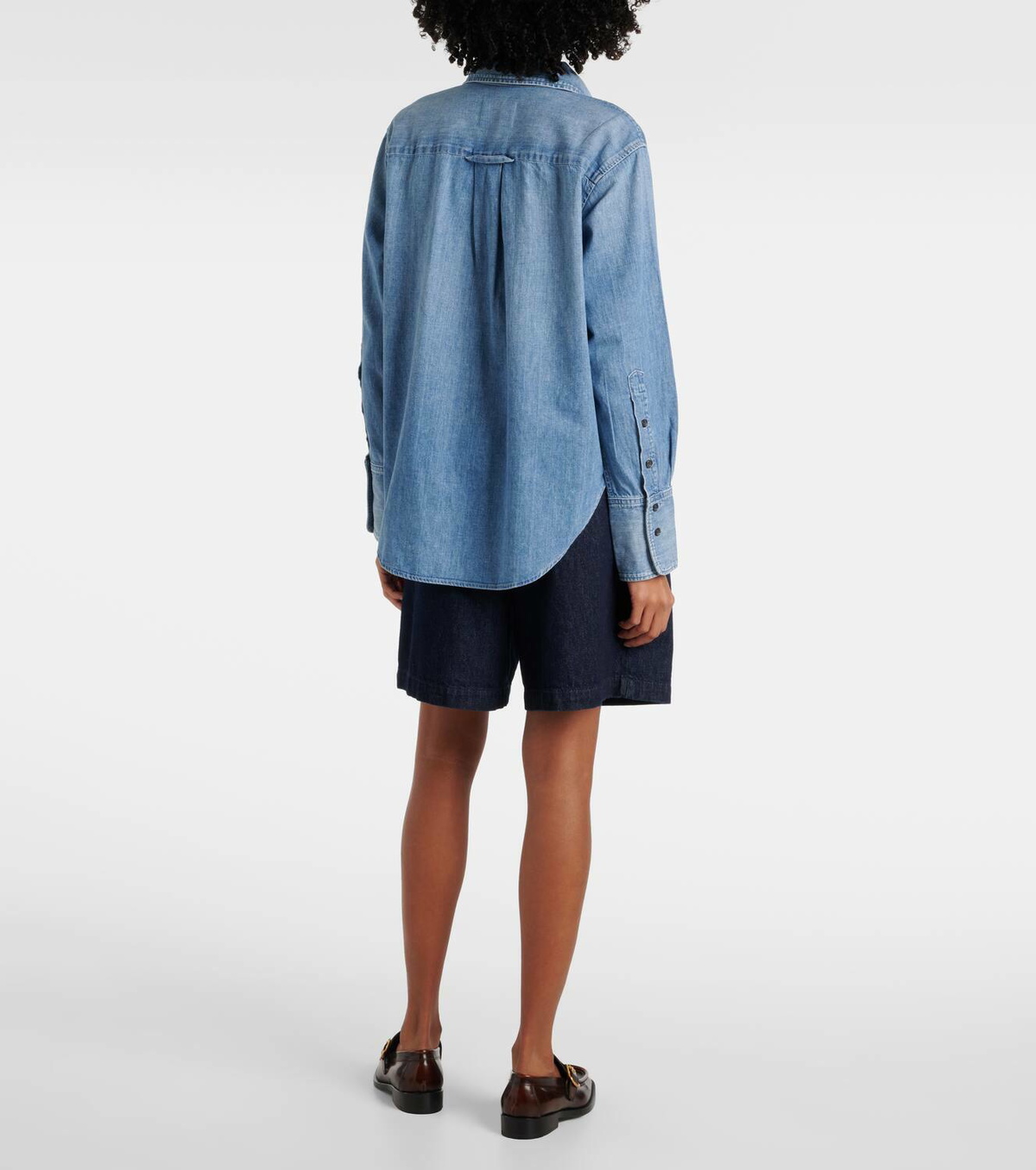 Citizens of Humanity Ruffled denim shirt Citizens of Humanity