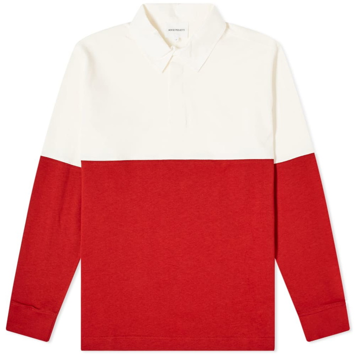 Photo: Norse Projects Ruben Colour Block Rugby Shirt