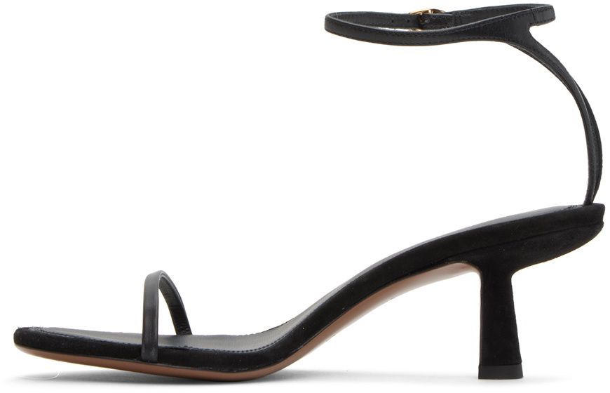 NEOUS Black Tanev Heeled Sandals