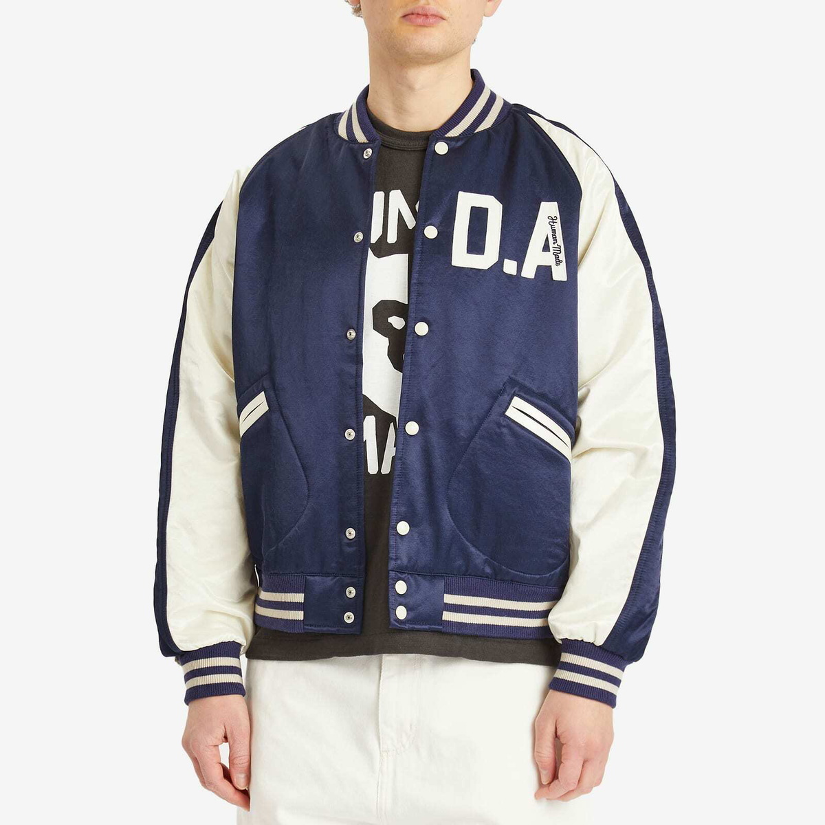 ジャケット・アウター HUMANMADE SATIN STADIUM JACKET Human Made - SATIN STADIUM JACKET | HBX - Globally Curated