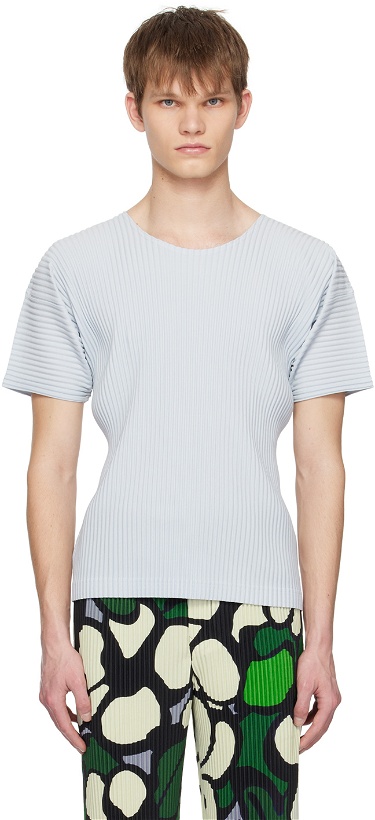 Photo: HOMME PLISSÉ ISSEY MIYAKE Gray Monthly Color March T-Shirt