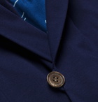 Blue Blue Japan - Reversible Indigo-Dyed Cotton-Jersey Jacket - Blue
