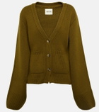 Khaite Scarlet cashmere cardigan