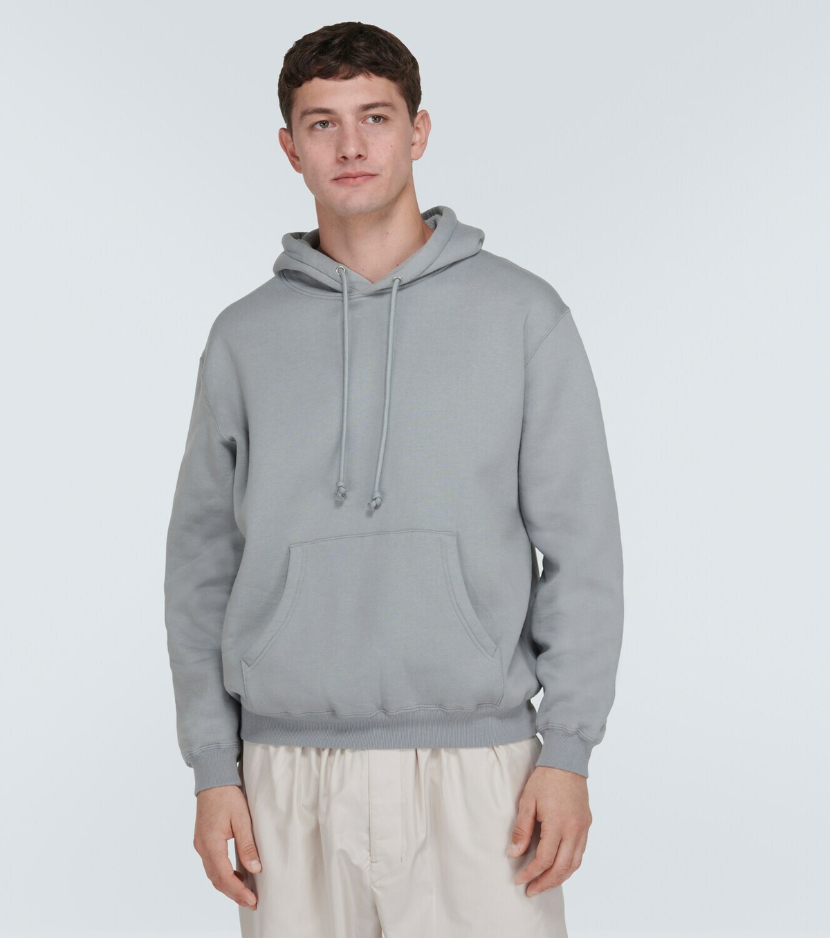 Auralee Cotton jersey hoodie