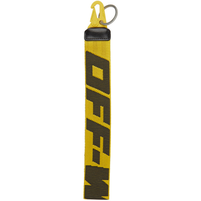 Off-White Yellow Industrial 2.0 Keychain