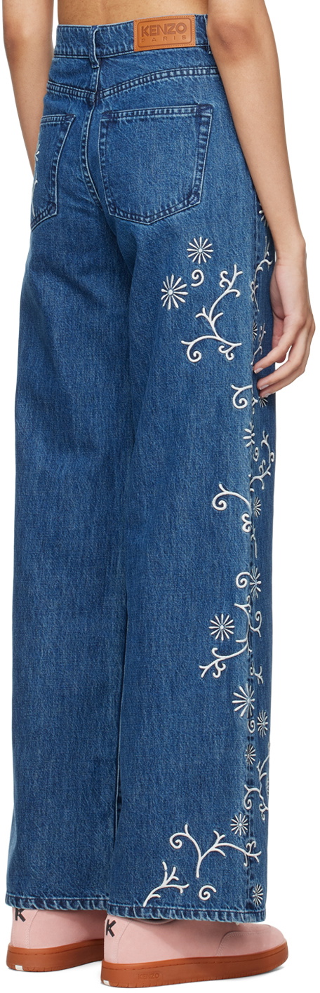 Kenzo Indigo Ayame Jeans