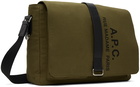 A.P.C. Khaki Sense Messenger Bag