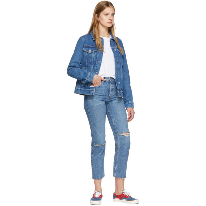 【美品】即完売 KENZO Bamboo Tiger Denim Jacket Kenzo Blue Denim Bamboo Tiger Jacket Kenzo