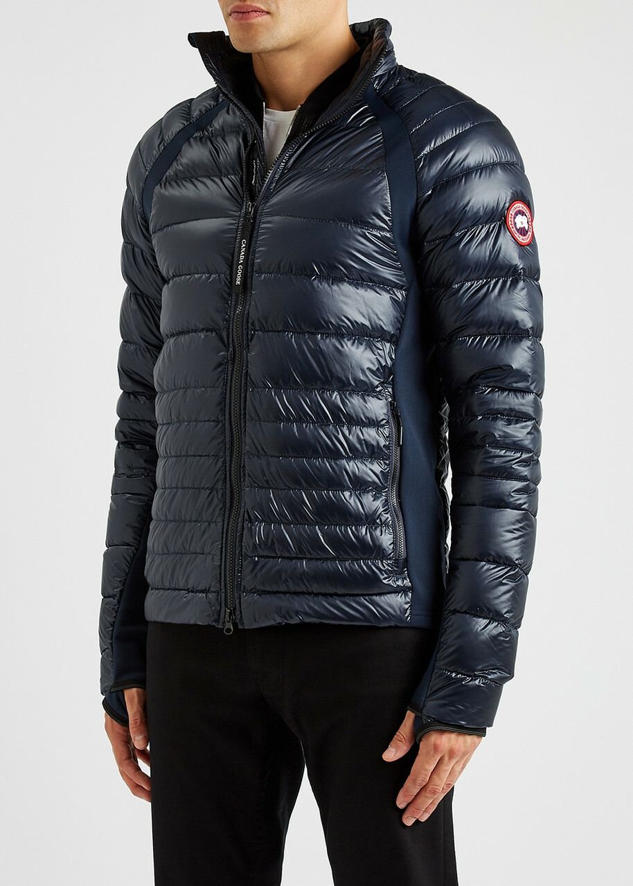 Canada Goose Hybridge Lite Navy Quilted Shell Jacket, Men's