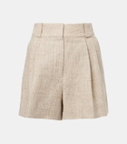 Blazé Milano Selle linen and cotton blend shorts
