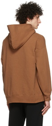 Visvim Brown Cotton Hoodie