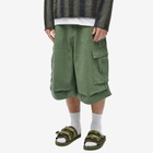 Checks Downtown Men's Balloon Cargo Shorts in Olive