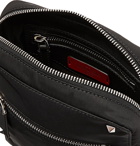 Valentino - Valentino Garavani Logo-Jacquard Shell Messenger Bag - Black