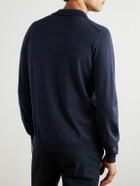 Incotex - Incotex Zanone Flexwool Half-Zip Sweater - Blue