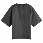 Taion Men's Military Half Sleeve T-Shirt in Black