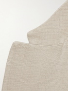 Barena - Torceo Malbec Unstructured Textured Cotton and Linen-Blend Blazer - Neutrals
