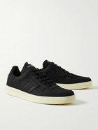TOM FORD - Radcliffe Leather-Trimmed Nubuck Sneakers - Black