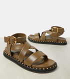 Jimmy Choo Blaise leather sandals