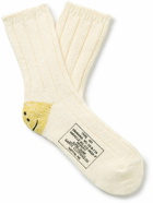 KAPITAL - Intarsia-Knit Cotton-Blend Socks