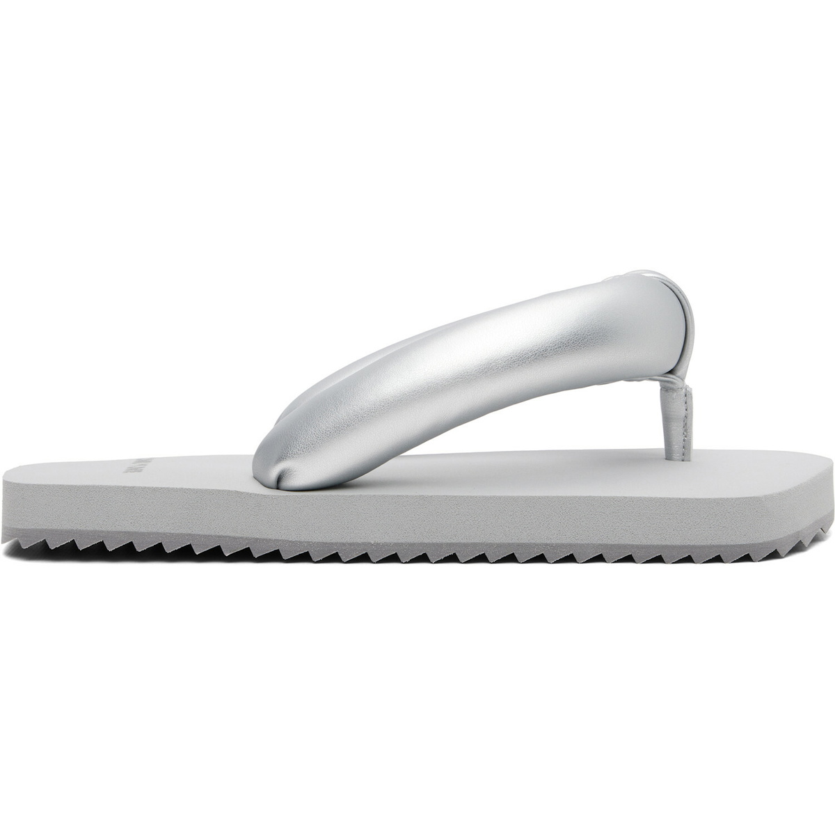 YUME YUME SSENSE Exclusive Silver Suki Flip-Flops