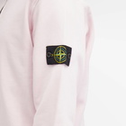 Stone Island Men's Garment Dyed Half Zip Sweat in Pink