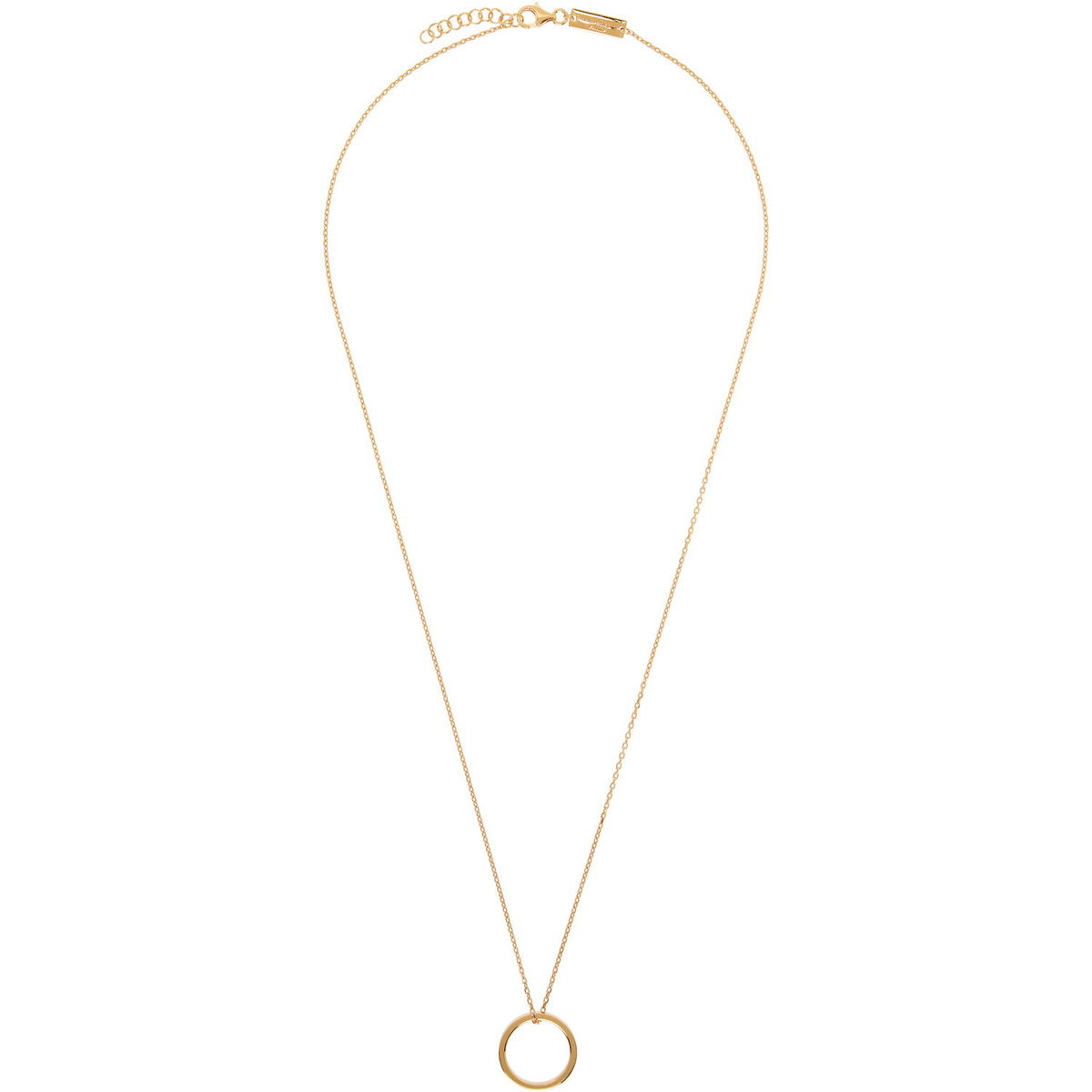 Maison Margiela Logo Reference Ring Necklace
