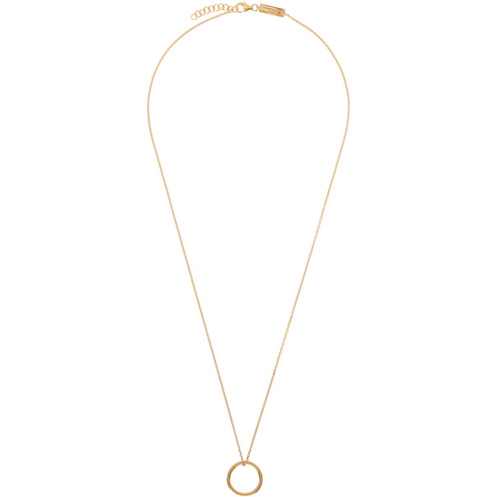 Photo: Maison Margiela Logo Reference Ring Necklace