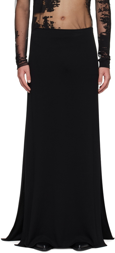 Photo: Ann Demeulemeester Black Rex Maxi Skirt