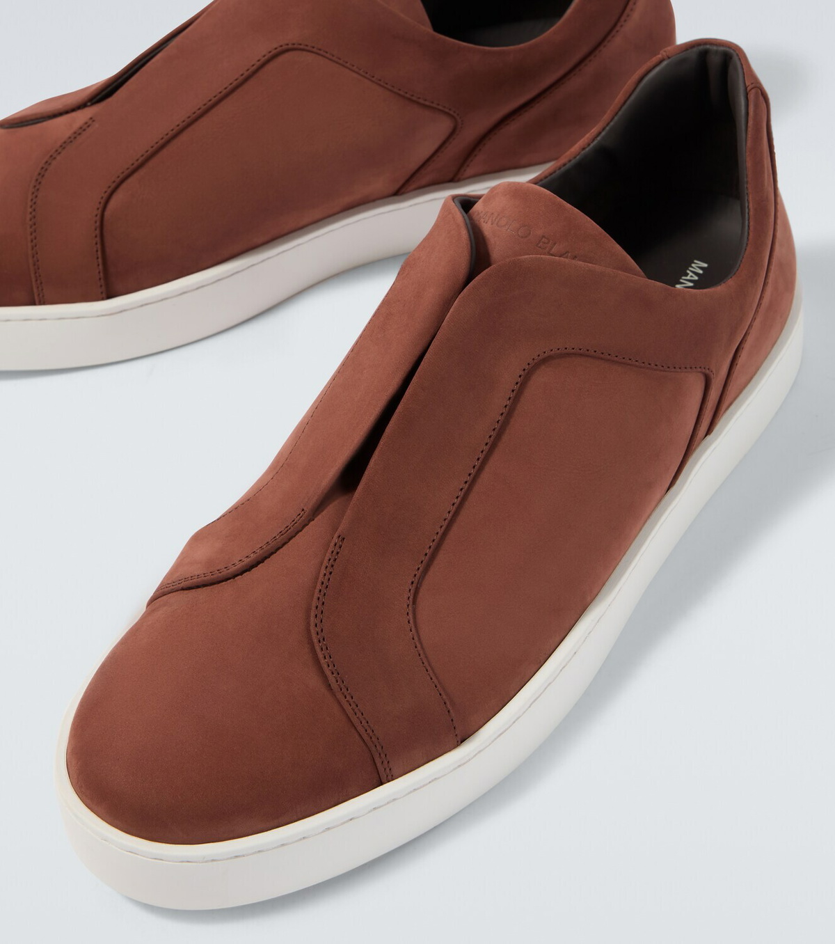 Manolo Blahnik Agilio suede sneakers