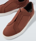 Manolo Blahnik Agilio suede sneakers