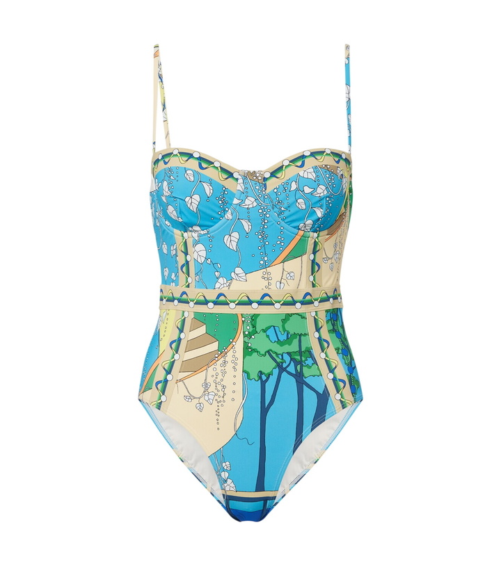 Photo: Tory Burch Printed swimsuit