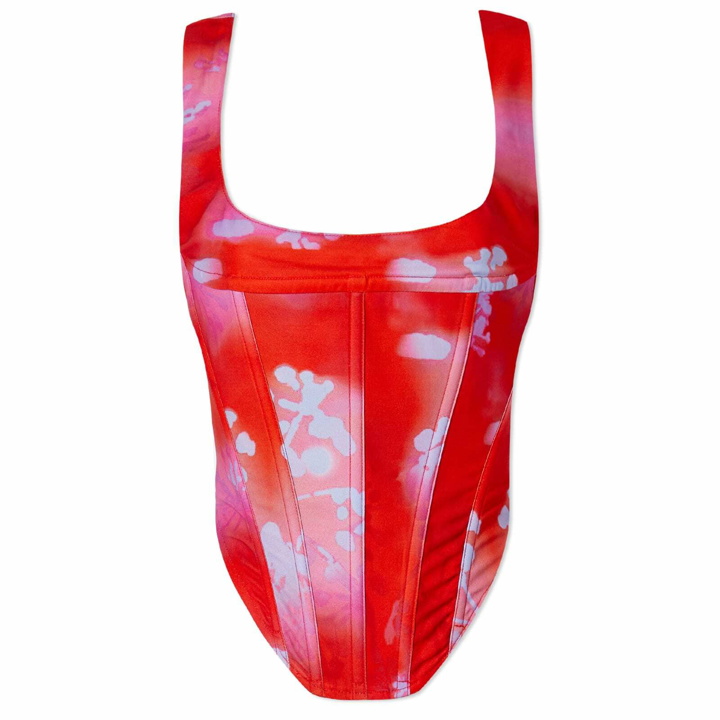 Photo: Miaou Women's Cambpell Corset in Rouge Mudd