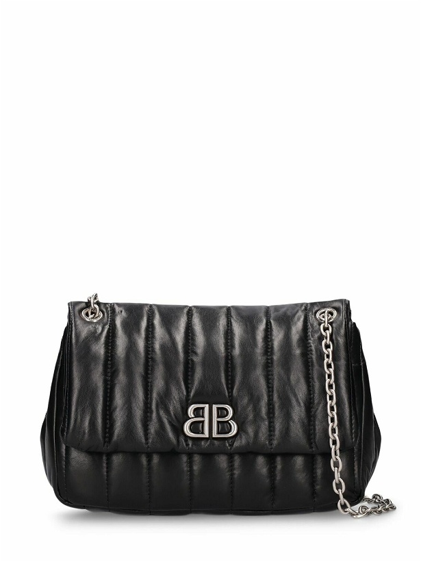 Photo: BALENCIAGA Mini Monaco Leather Shoulder Bag