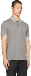 Theory Ticking Jacquard Polo