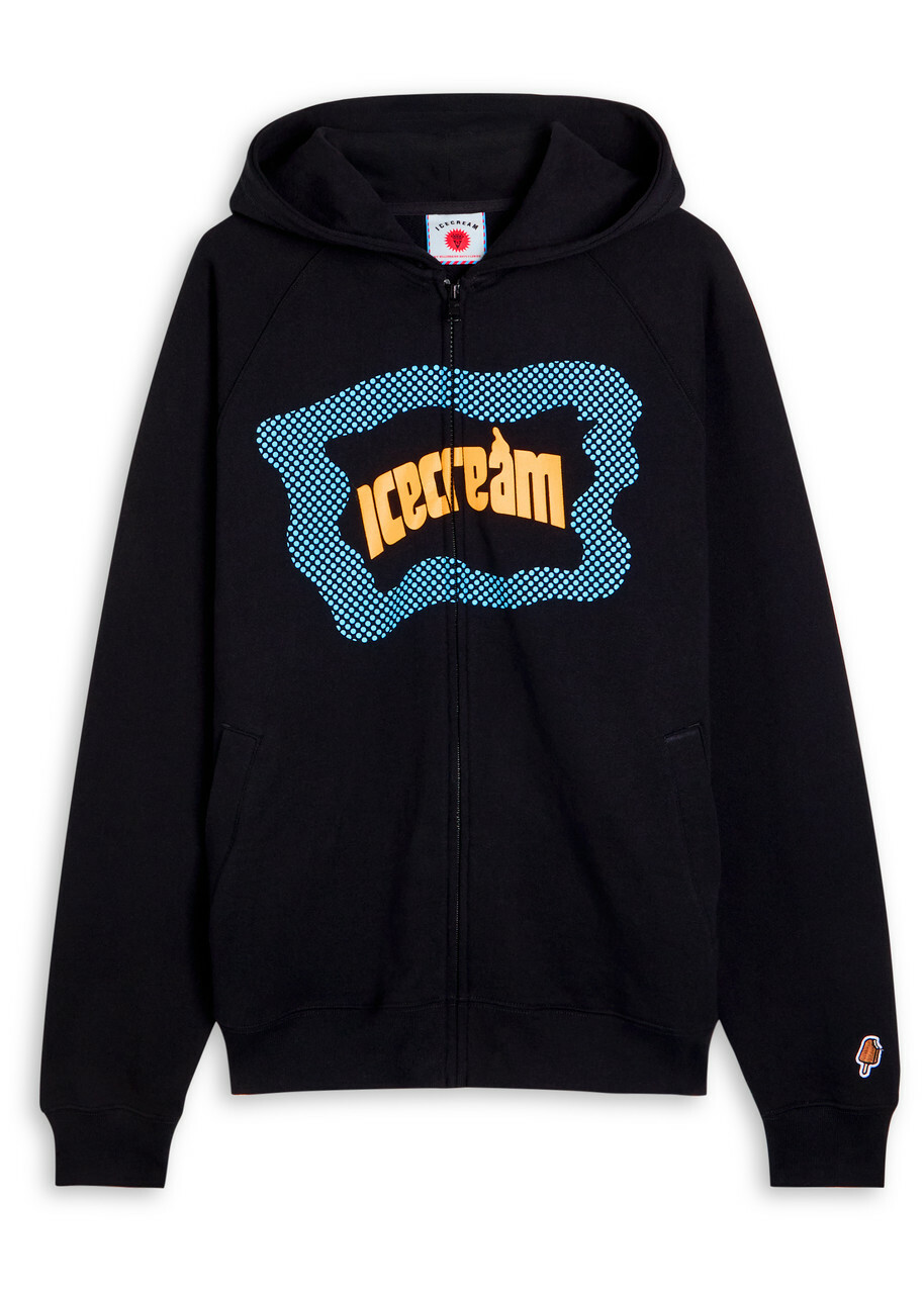 トップス ICECREAM/COTTON SWEATSHIRT ICECREAM Icecream Sweatshirt In Black Cotton ICECREAM