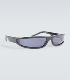 Rick Owens - Fog rectangular sunglasses